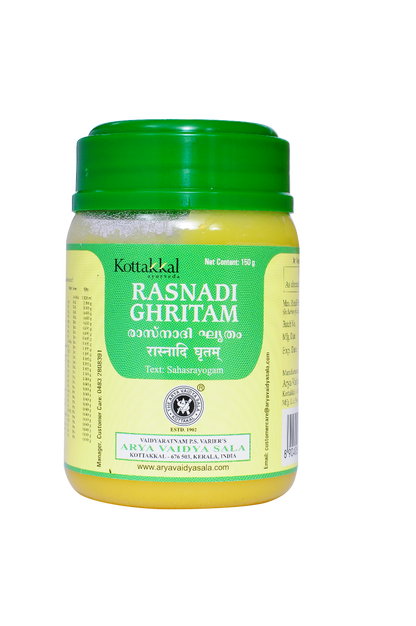 Rasnadi Ghritam - 150 Grams Pet  Container