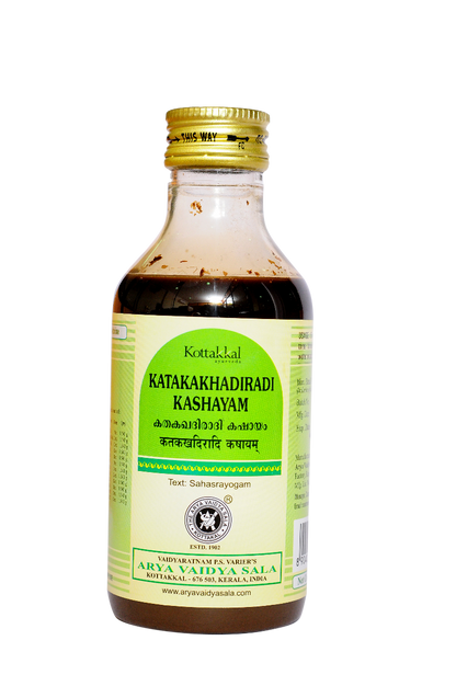 Katakakhadiradi Kashayam - 200 Ml Pet Bottle