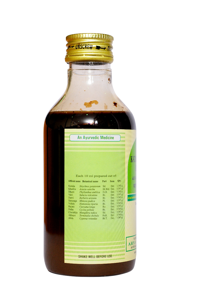 Katakakhadiradi Kashayam - 200 Ml Pet Bottle