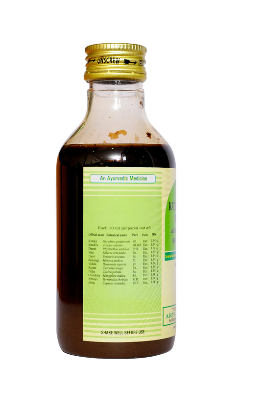 Katakakhadiradi Kashayam - 200 Ml Pet Bottle
