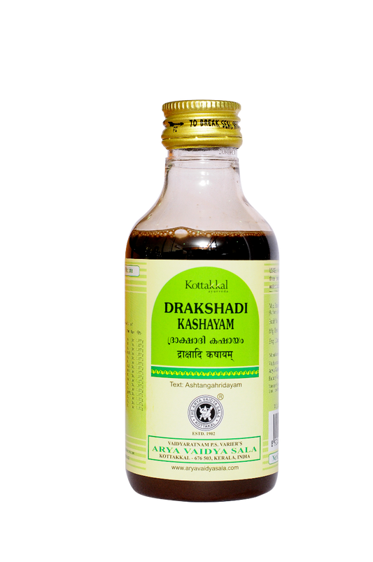 Drakshadi Kashayam - 200 Ml Pet Bottle