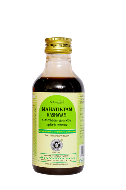 Mahatiktam Kashayam -  200 ml Pet Bottle
