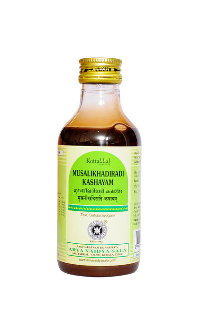 Musalikhadiradi Kashayam - 200 Ml Pet Bottle