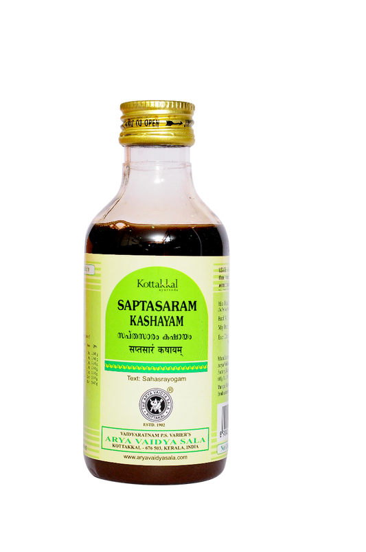 Saptasaram Kashayam - 200 Ml Pet Bottle