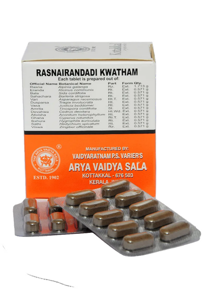 Rasnairandadi Kwatham (Tablet) - 100 Tablets (Pack Of 1)