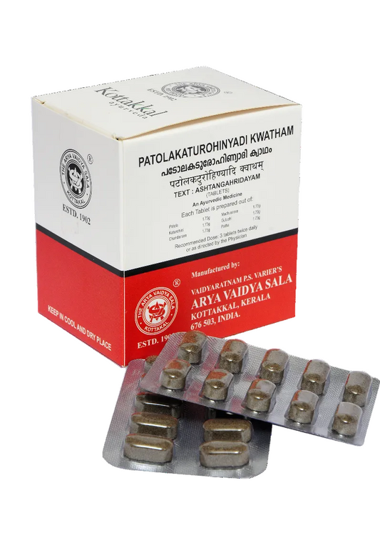 Patolakaturohinyadi Kwatham (Tablet) - 100 Tablets (Pack Of 1)