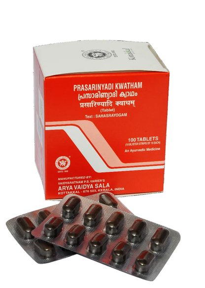 Prasarinyadi kwatham Tablet - 100 Tablets (Pack Of 1)