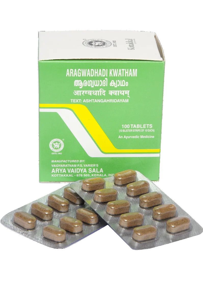 Aragvadhadi Kwatham Tablet - 100 Tablets (Pack Of 1)