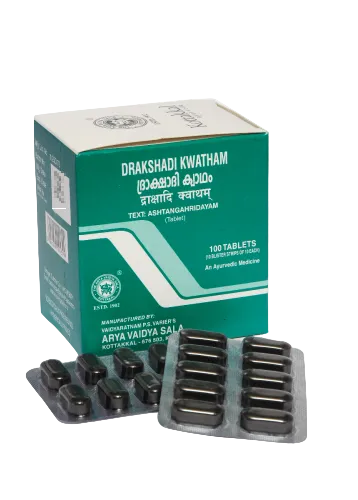 Drakshadi Kwatham Tablet - 100 Tablets (Pack Of 1)