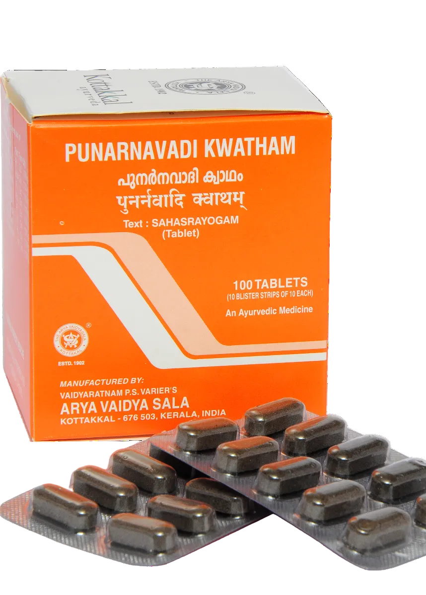Punarnavadi Kwatham Tablet - 100 Tablets (Pack Of 1)
