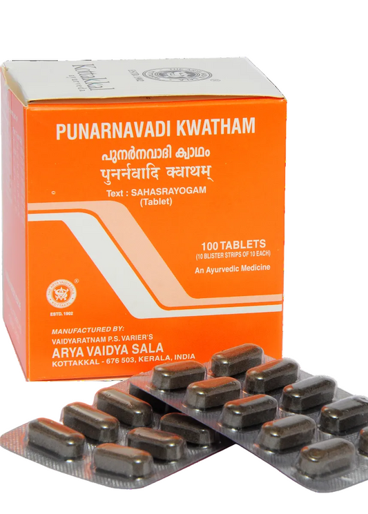 Punarnavadi Kwatham Tablet - 100 Tablets (Pack Of 1)