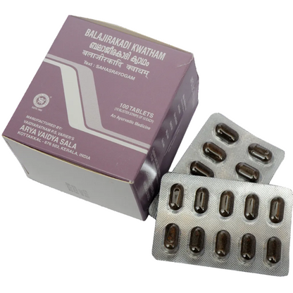 Balajirakadi Kwatham Tablet - 100 Tablets (Pack Of 1)