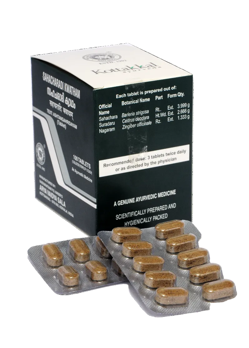 Sahacharadi Kwatham Tablet - 100 Tablets (Pack Of 1)