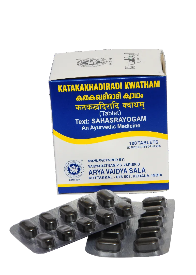 Katakakhadiradi Kwatham Tablet - 100 Tablets (Pack Of 1)