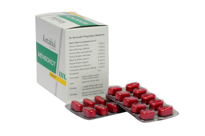 Mensokot Tablet -100 Tablets, (Pack Of 1)  per strip of 10 Tablets