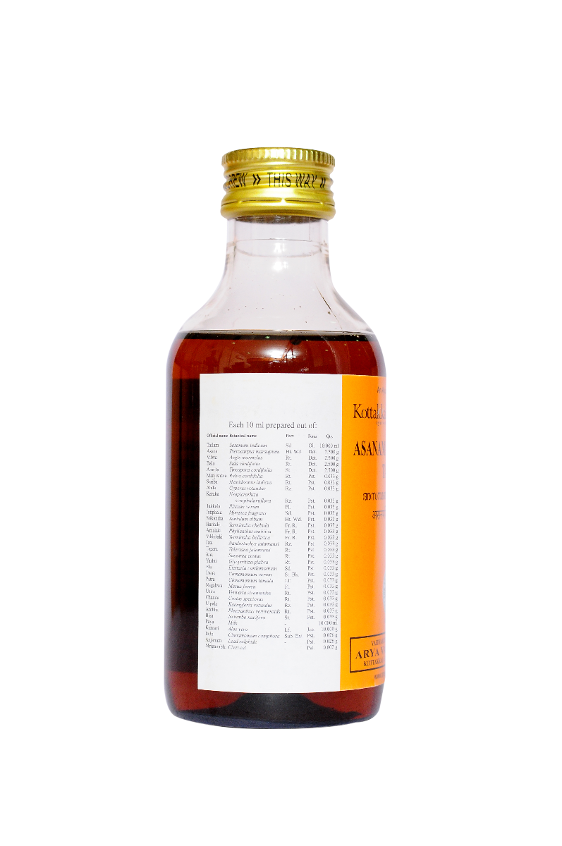 Asanamanjishtadi Tailam - 200 Ml Pet Bottle