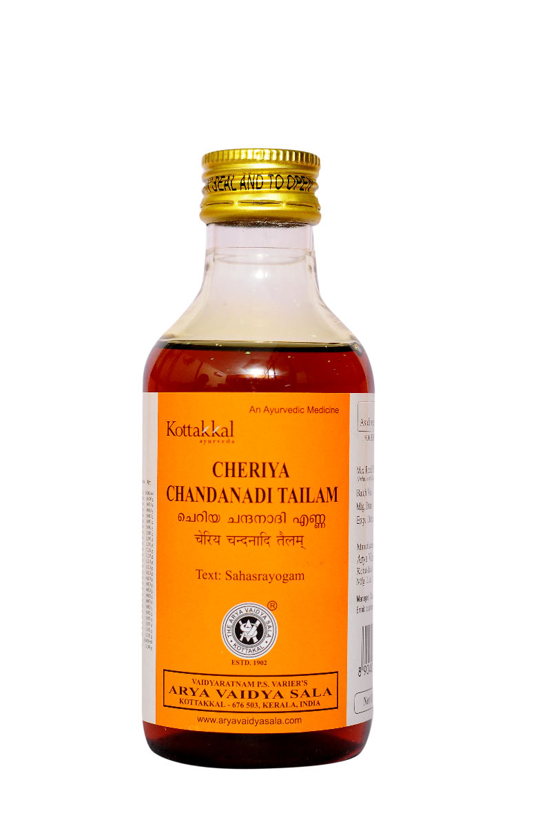 Cheriya Chandanadi Tailam - 200 Ml Pet Bottle