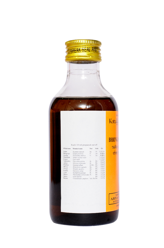Valiya Bhringamalakadi Tailam - 200 Ml Pet Bottle