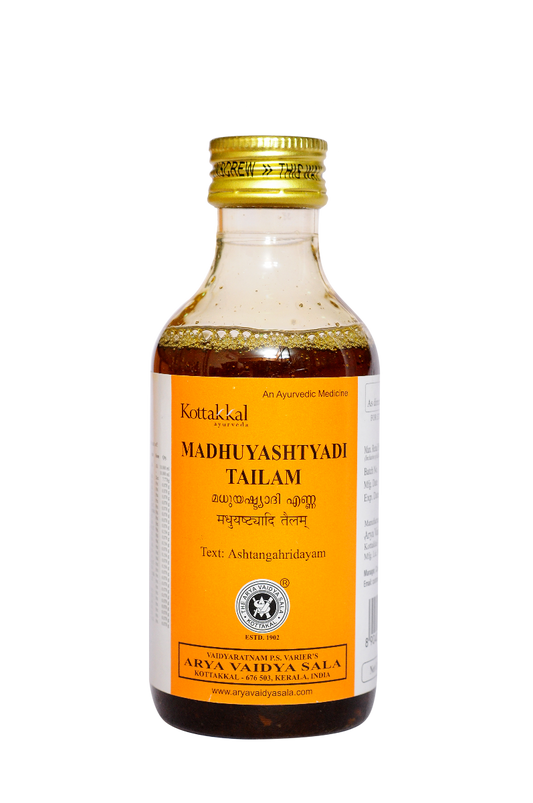 Madhuyasthyadi Tailam - 200 Ml Pet Bottle
