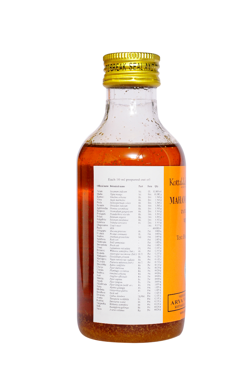 Mahamasha Tailam - 200 Ml Pet Bottle