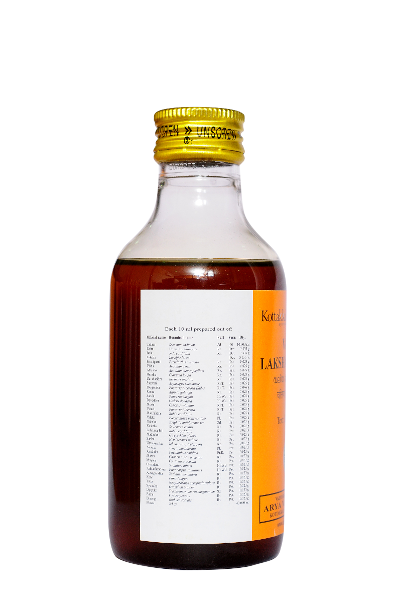 Valiya Lakshadi Tailam - 200 Ml Pet Bottle