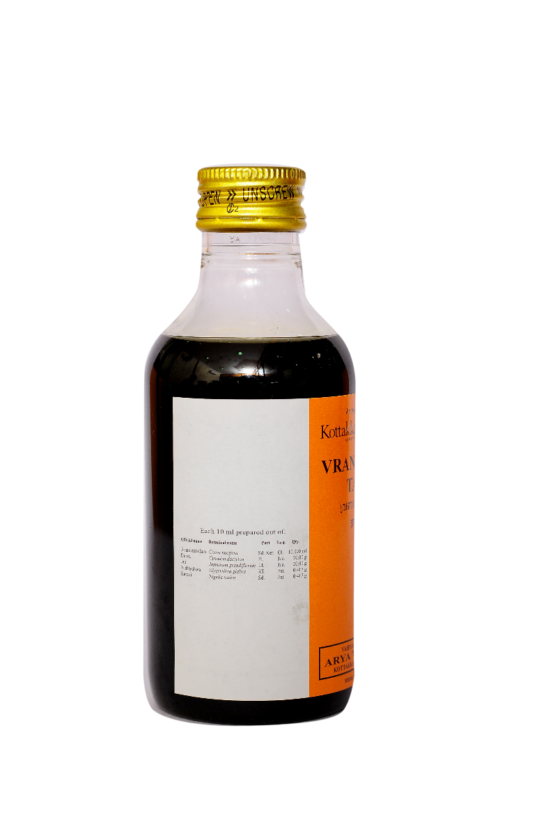 Vranaropana Tailam - 200 Ml Pet Bottle