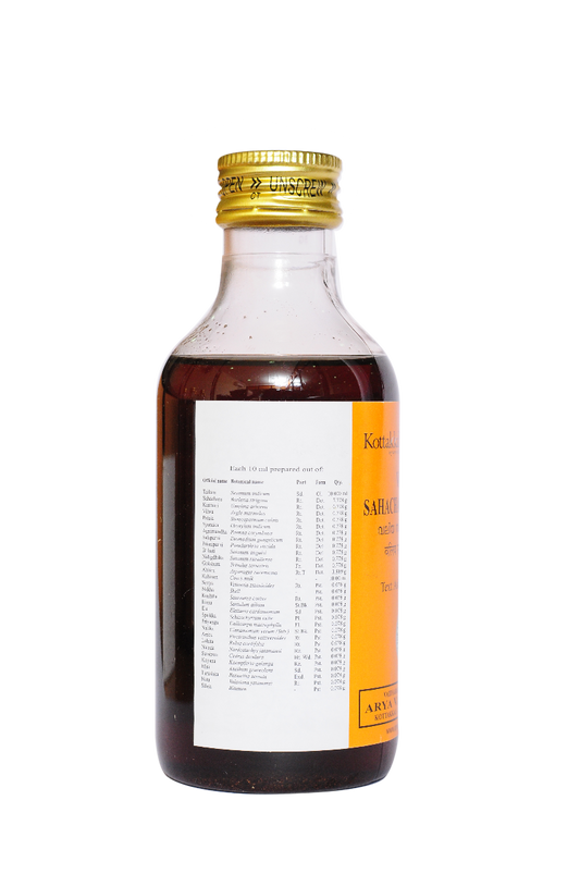 Valiya Sahacharadi Tailam - 200 Ml  Pet Bottle