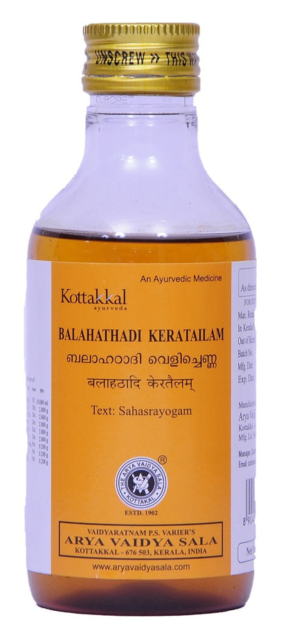 Balahathadi keratailam 200ml