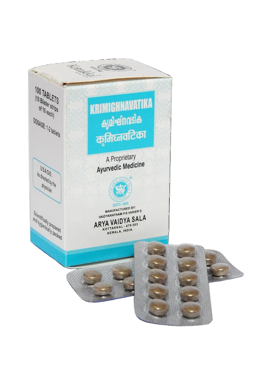 Krimighna Vatika - 100 Tablets (Pack Of 1)