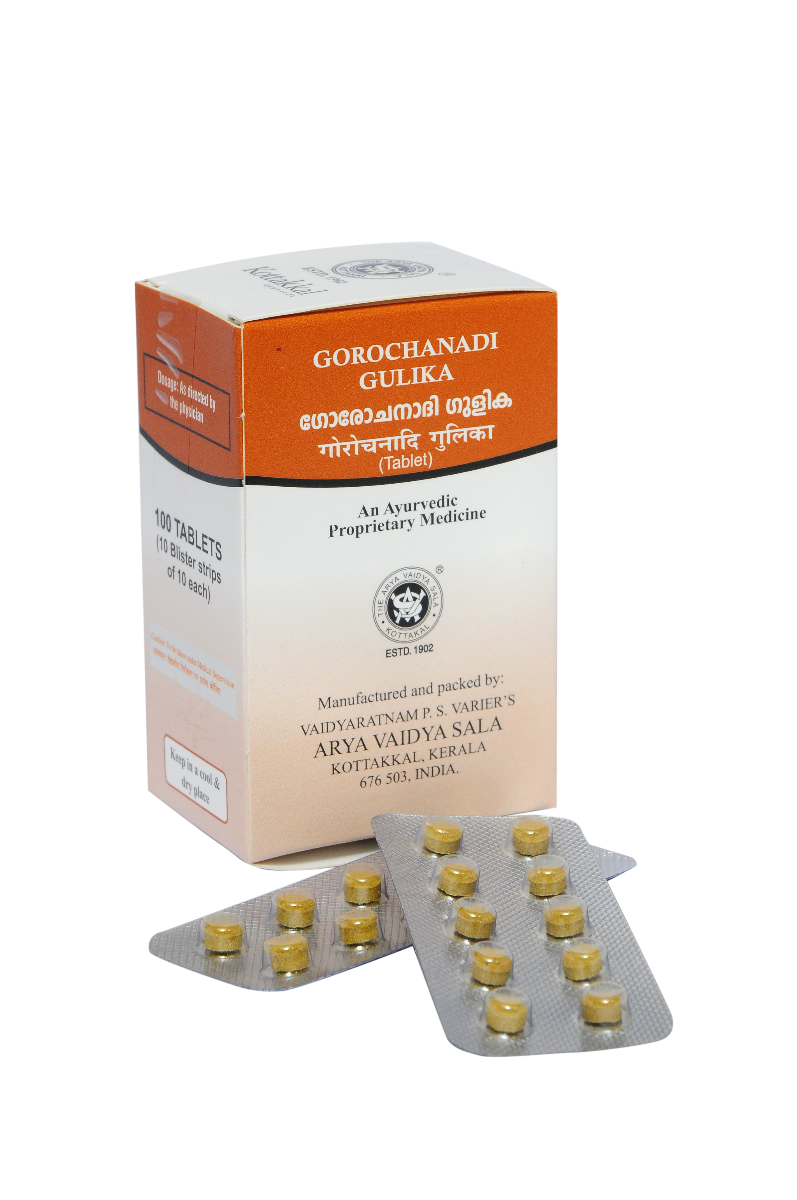 Gorochanadi Gulika - 100 Tablets (Pack Of 1)