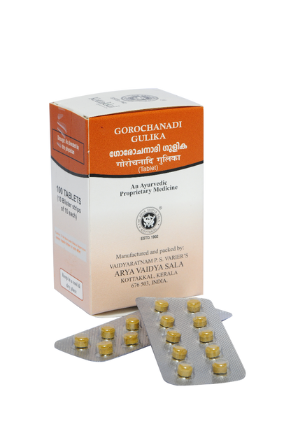 Gorochanadi Gulika - 100 Tablets (Pack Of 1)