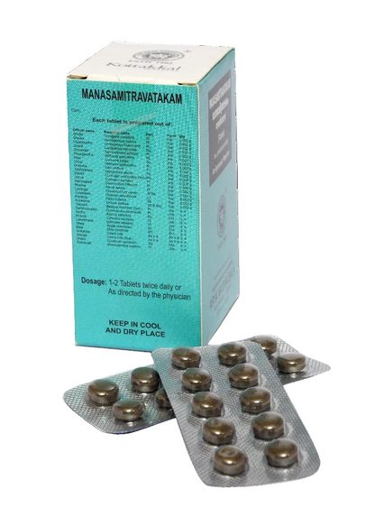 Manasamithra Vatakam - 100 Tablets (Pack Of 1)