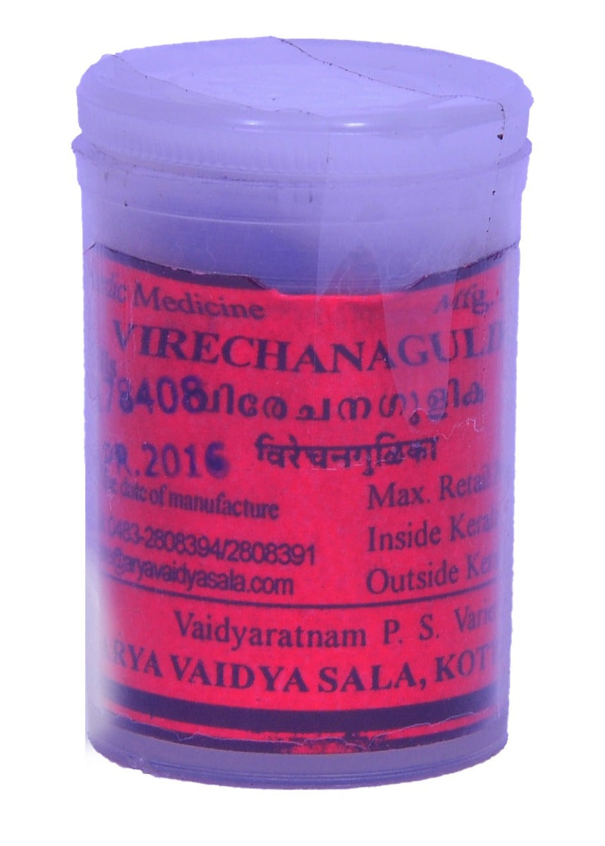 Virechana Gulika - 100 Tablets (Pack of 1)
