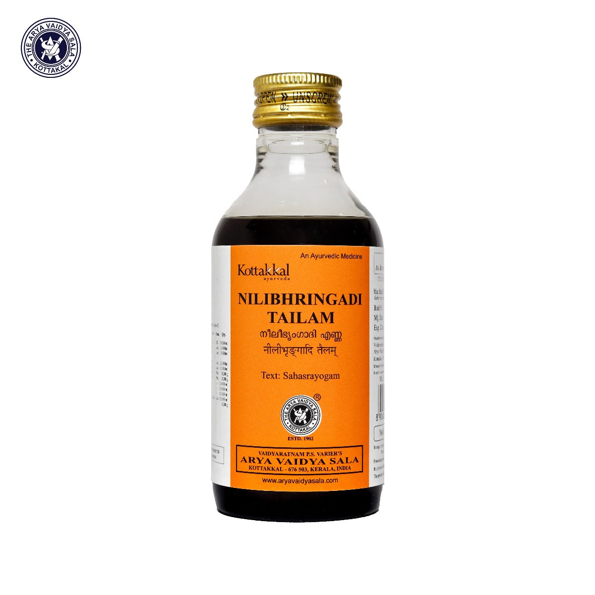 Nilibhringadi Tailam - 200 Ml Pet Bottle
