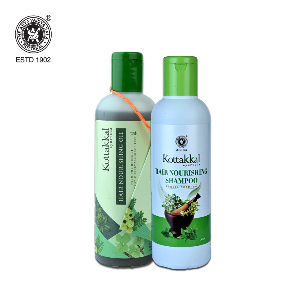 Hair Nourishing Oil & Shampoo - Combo Pack - 150 ml Oil and 100 ml Shampoo