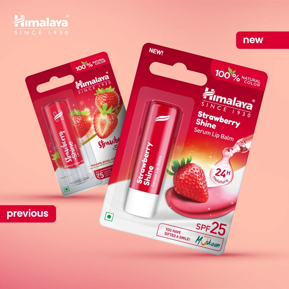 Strawberry Shine Serum Lip Balm