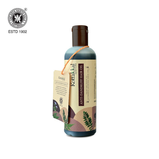 Kottakkal Ayurveda Anti Dandruff Hair Oil - 150 Ml Bottle
