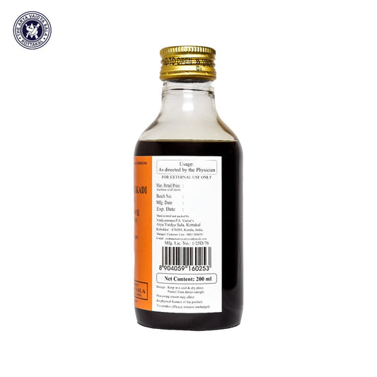 Kottamchukkadi Tailam - 200 Ml Pet Bottle