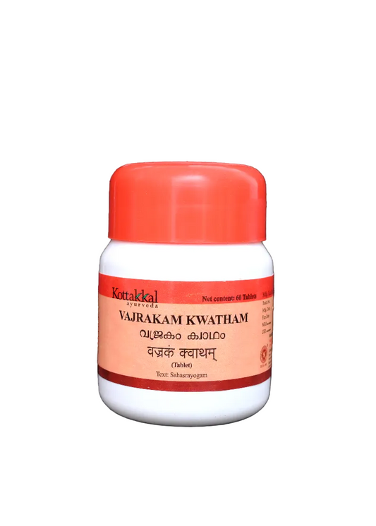 Vajrakam Kwatham Tablet - 60 Tablets (Pack of 1)