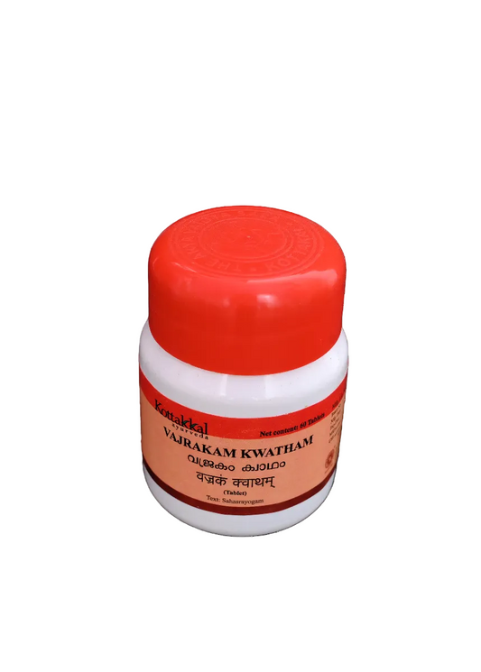Vajrakam Kwatham Tablet - 60 Tablets (Pack of 1)